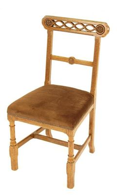 Appraisal: A Gillow's Lancaster oak chair the design attributed to A