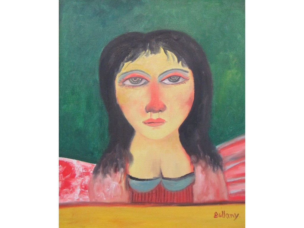 Appraisal: JOHN BELLANY CBE RA HRSA LLD b FEMALE PORTRAIT HEAD