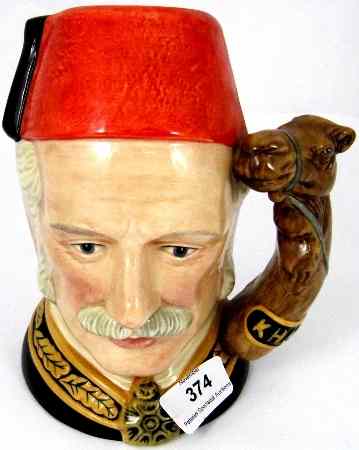 Appraisal: Royal Doulton large Character Jug General Gordon D from the