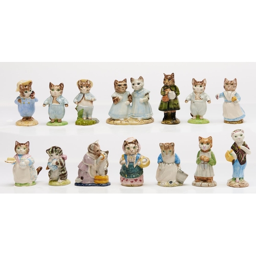 Appraisal: Fourteen Beswick and Royal Albert figures of Beatrix Potter characters