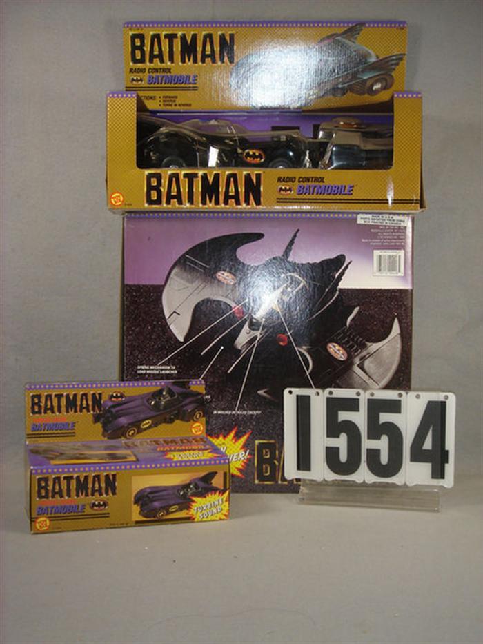 Appraisal: Lot of Batman related items including a radio control Batmobile