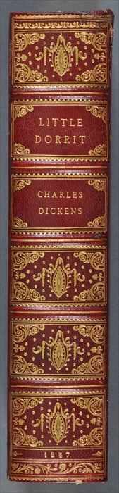 Appraisal: BINDING DICKENS CHARLES LITTLE DORRIT London Bradbury Evans First edition