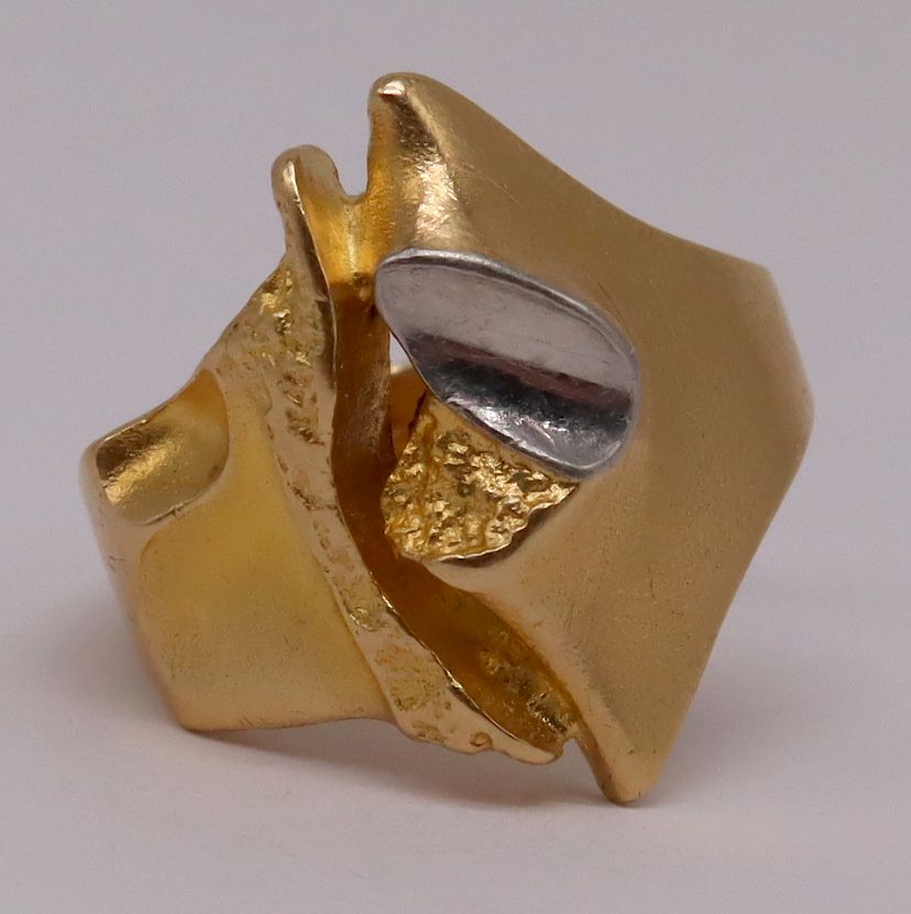 Appraisal: JEWELRY Lapponia kt Gold Statement Ring Lapponia kt yellow gold