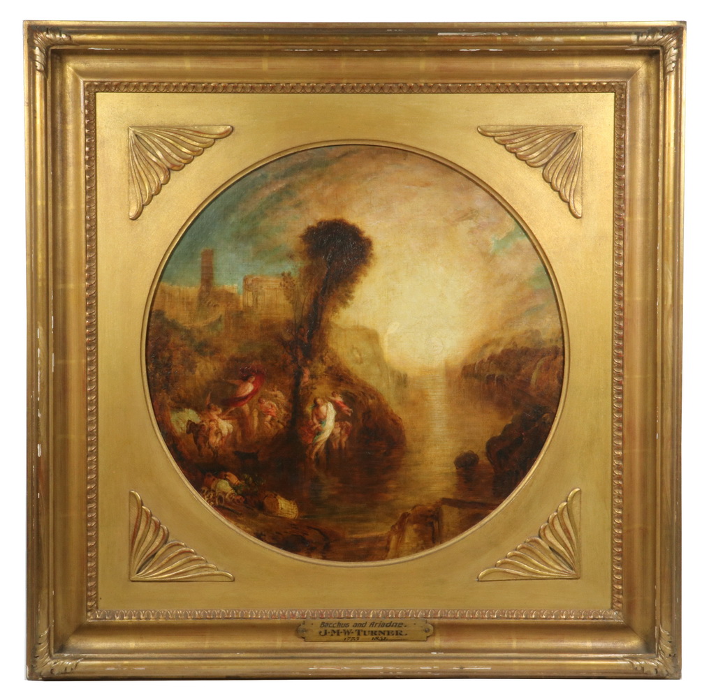 Appraisal: J M W TURNER UK - Bacchus and Ariadne a