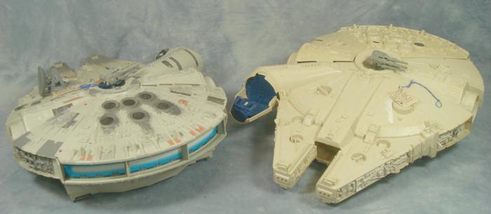 Appraisal: Two Star Wars Ships both missing some pieces and have