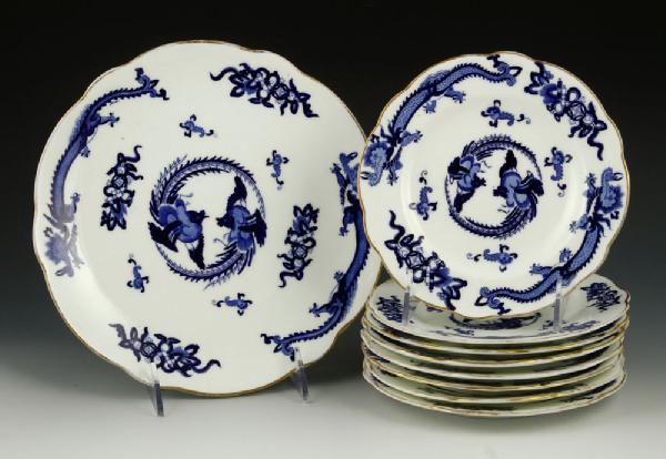 Appraisal: - Lot of Coalport Plates Lot of nine Coalport England