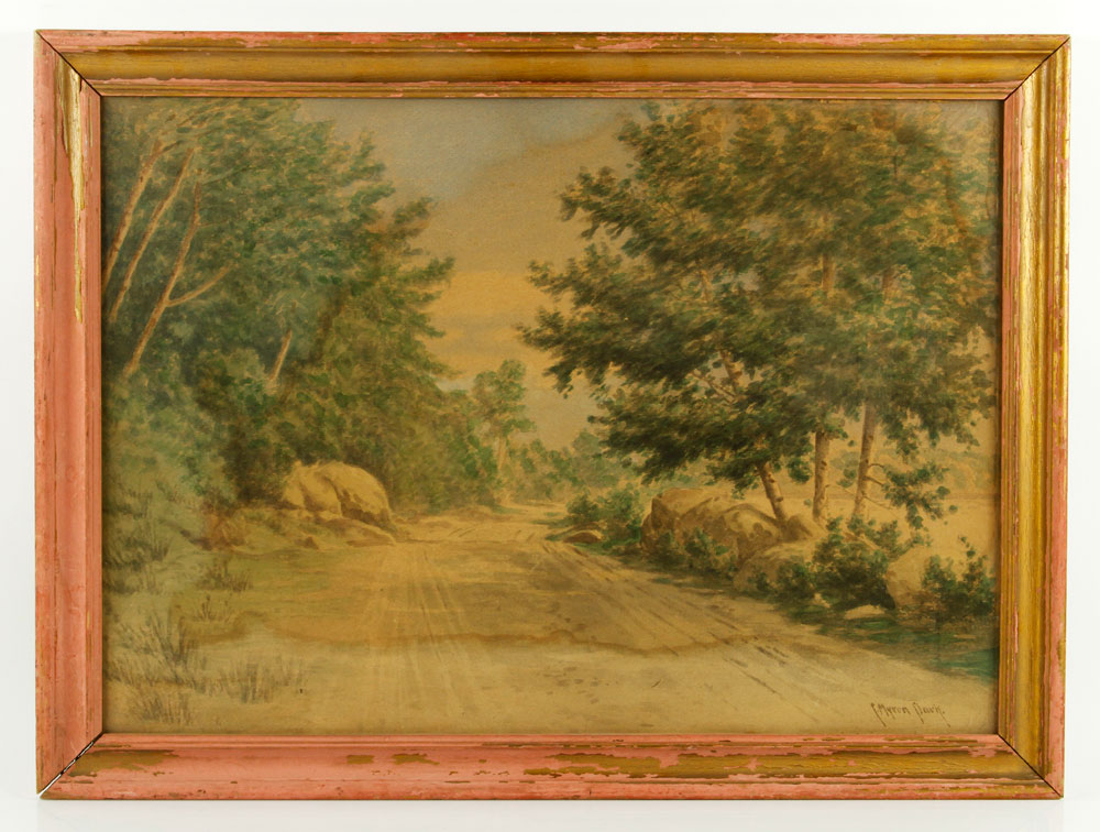 Appraisal: - Clark Landscape W C C Myron Clark American -