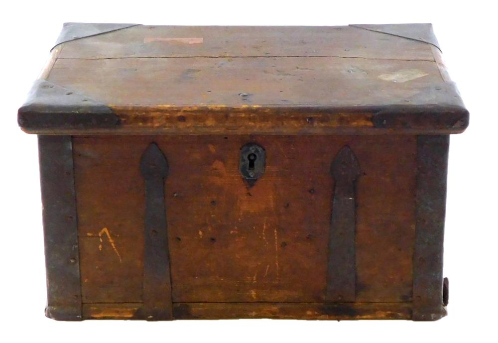 Appraisal: TABLE-TOP CHEST TH C BELONGING TO ROBERT NELSON CORWIN AND