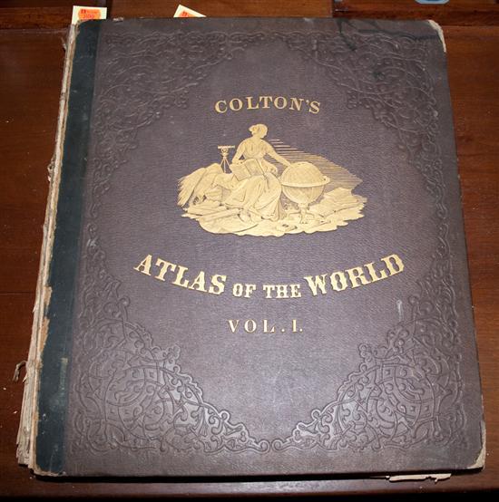 Appraisal: MAPS George W Colton and R S Fisher Colton's Atlas