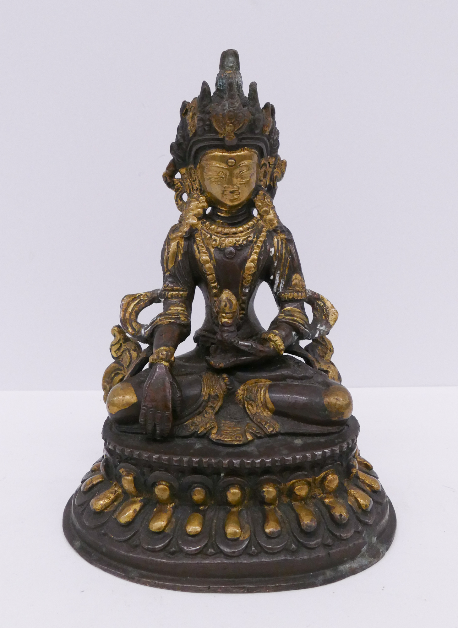 Appraisal: Tibetan Seated Bronze Buddha- ''