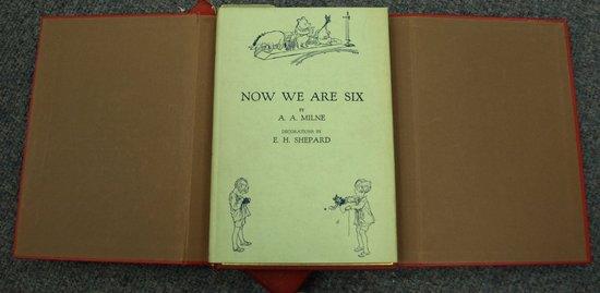 Appraisal: Milne AA Now We Are Six first edition with dust