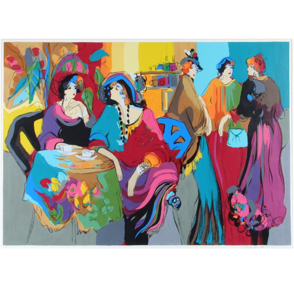 Appraisal: ISAAC MAIMON ISRAEL B SUNDAY AFTERNOON - SERIGRAPH IN COLOR