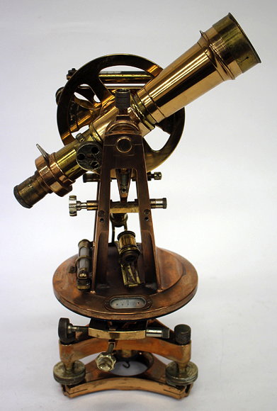 Appraisal: AN ANTIQUE NEGRETTI AND ZAMBRA OF LONDON TRANSIT THEODOLITE number