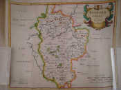 Appraisal: Three th c Robert Morden county maps one Staffordshire two