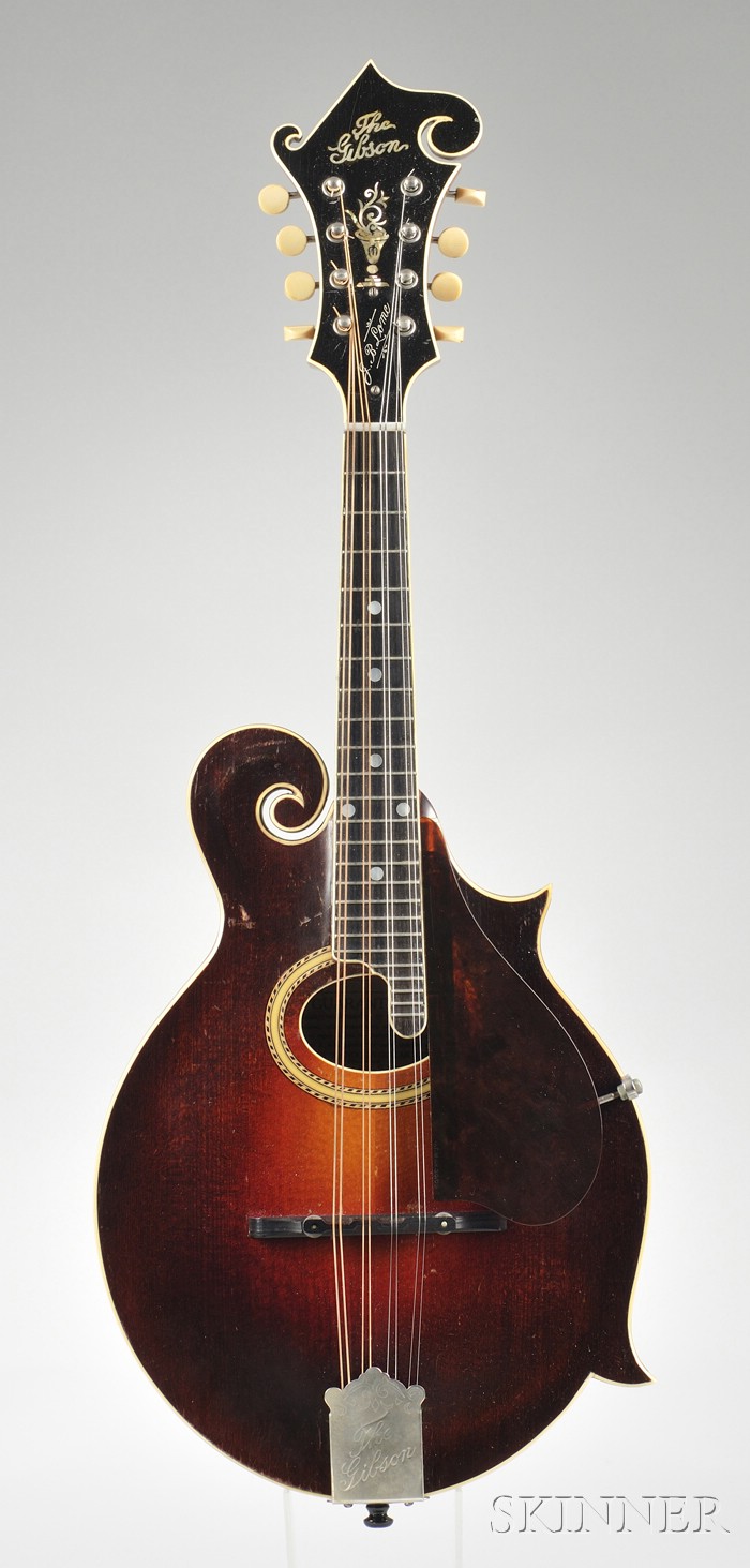 Appraisal: American Mandolin Gibson Mandolin-Guitar Company Kalamazoo Style F- serial number