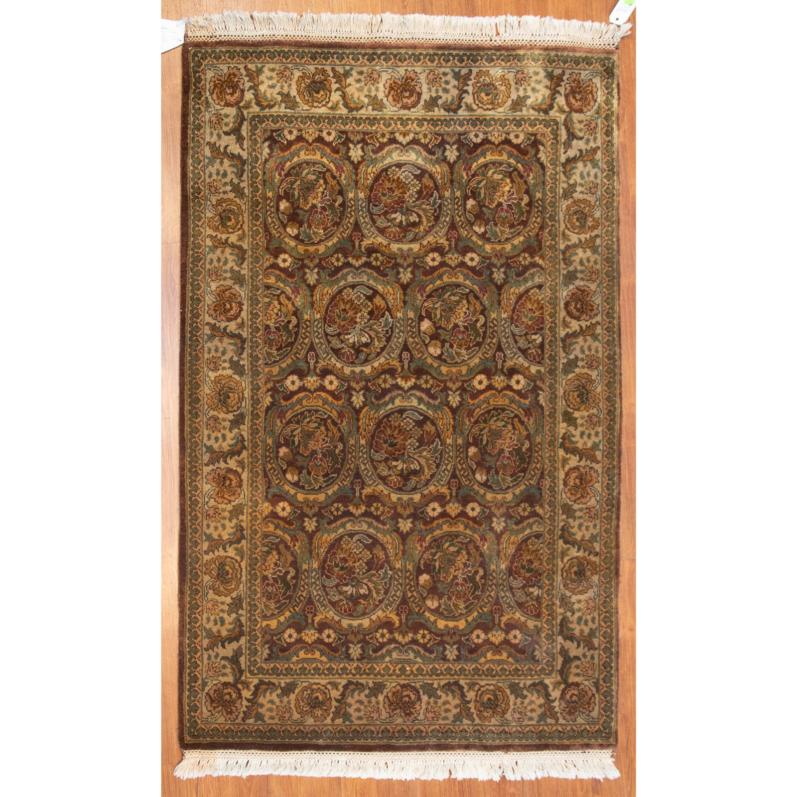 Appraisal: GOLDEN AGE RUG INDIA X Modern hand-knotted wool pile