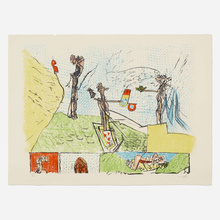 Appraisal: Roberto Sebastian Matta PAN TON IO lithograph in colors on