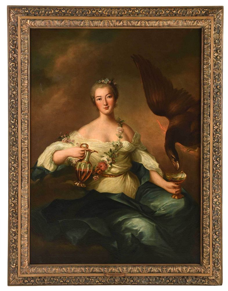 Appraisal: After Jean-Marc Nattier French - Louise Henriette de Bourbon-Conti Duchess