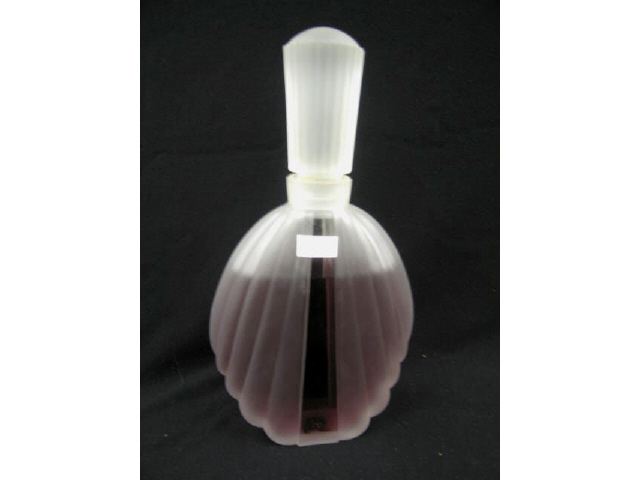 Appraisal: Frosted Crystal Factice or Store Display Perfume Bottle