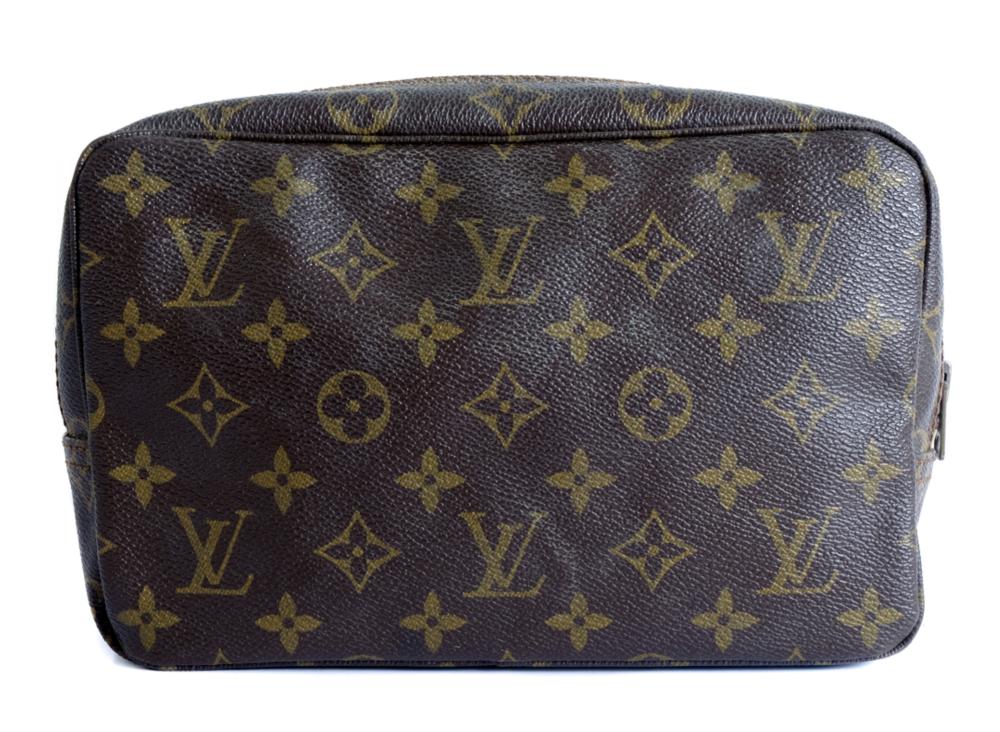 Appraisal: LOUIS VUITTON COSMETIC TRAVEL POUCHLouis Vuitton Cosmetic Travel Pouch Trousse