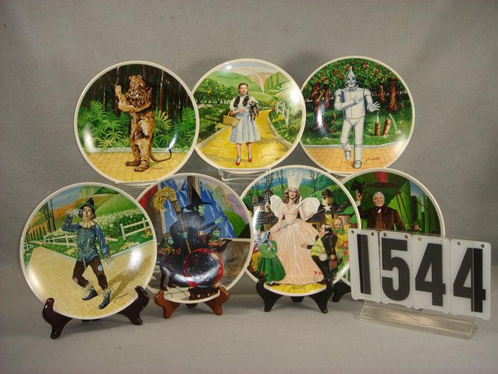 Appraisal: Lot of Knowles Limited Edition Wizard of Oz plates including