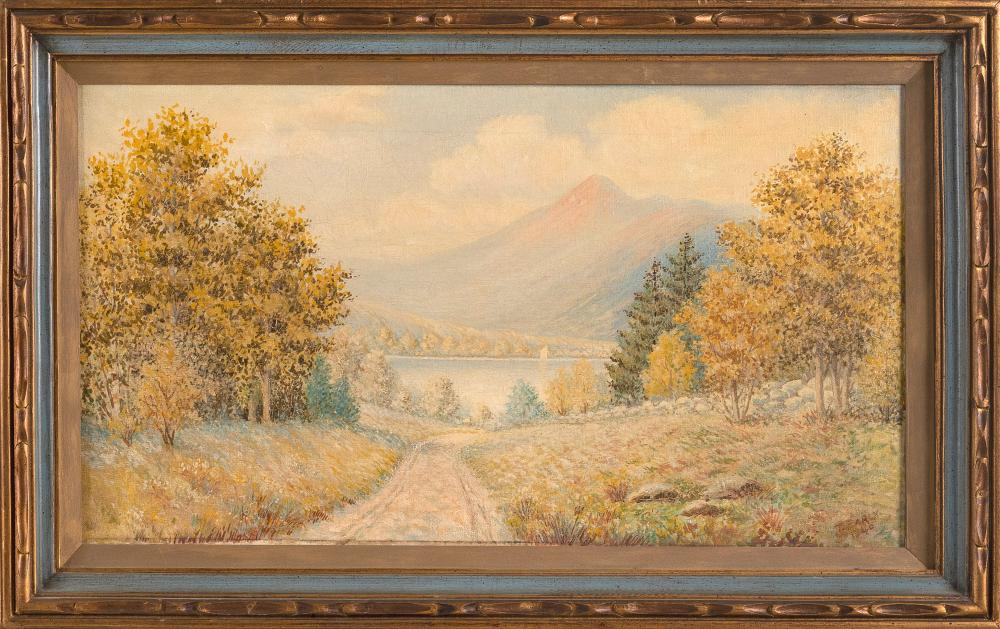 Appraisal: AMERICAN SCHOOL TH CENTURY MOUNT CHOCORUA OIL ON CANVAS X