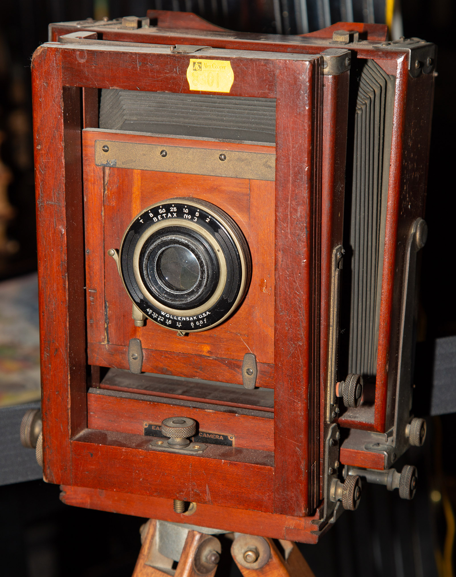 Appraisal: KODAK EASTMAN VIEW CAMERA MODEL TRIPOD Circa