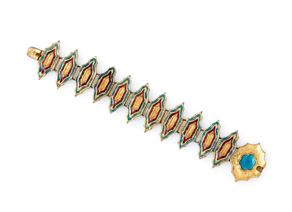 Appraisal: Line Vautrin French - Bracelet Line Vautrin French - Bracelet