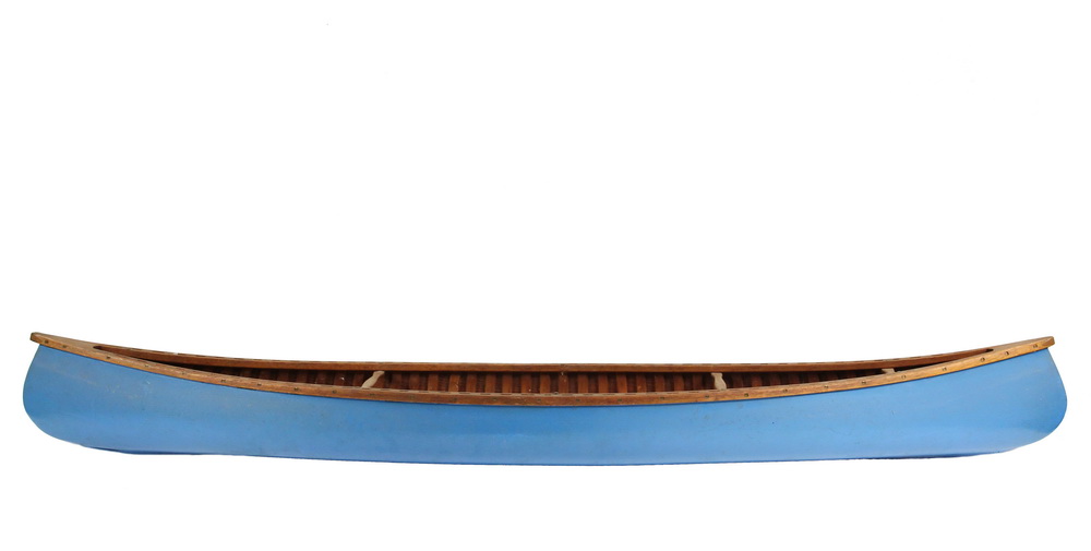 Appraisal: OLD TOWN CANOE MODEL - Salesman's Sample with sky blue