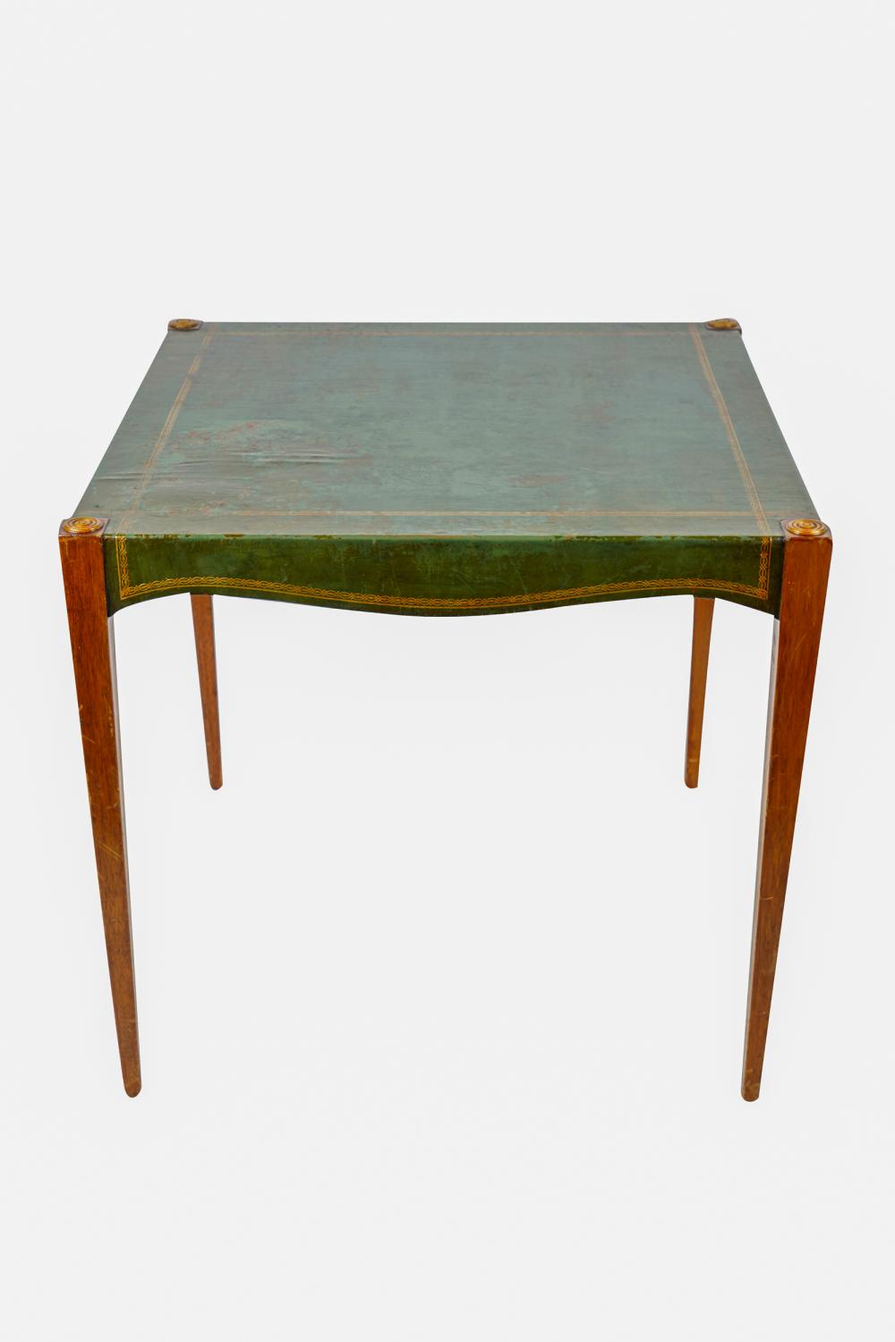 Appraisal: AMERICAN GAMES TABLE s with Barnard and Simonds Furniture Company