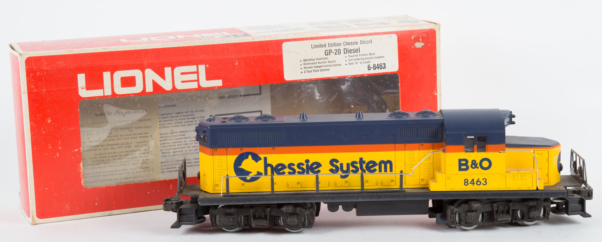 Appraisal: boxed Chessie system engine Condition Very good