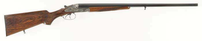 Appraisal: MERKEL MODEL E DBL BBL SHOTGUN Cal ga SN Fine