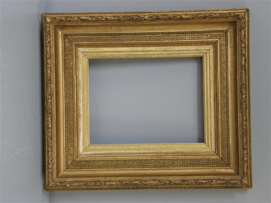 Appraisal: th century gilt gesso picture frame h w in