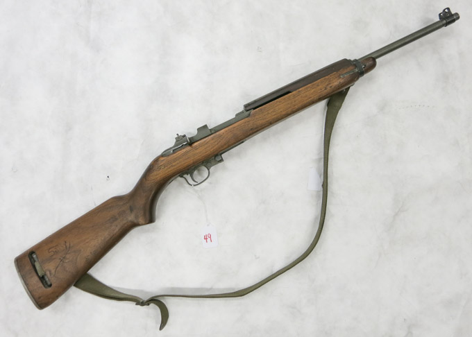 Appraisal: IBM U S MODEL M SEMI AUTOMATIC CARBINE carbine caliber