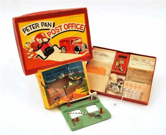 Appraisal: PETER PAN POST OFFICE SET MATCHBOX BUILD A ROAD DELUXE