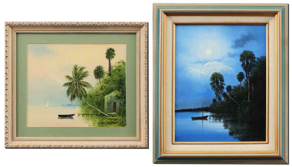 Appraisal: MCCLENDON JR Roy American th century Second Generation Florida Highwaymen