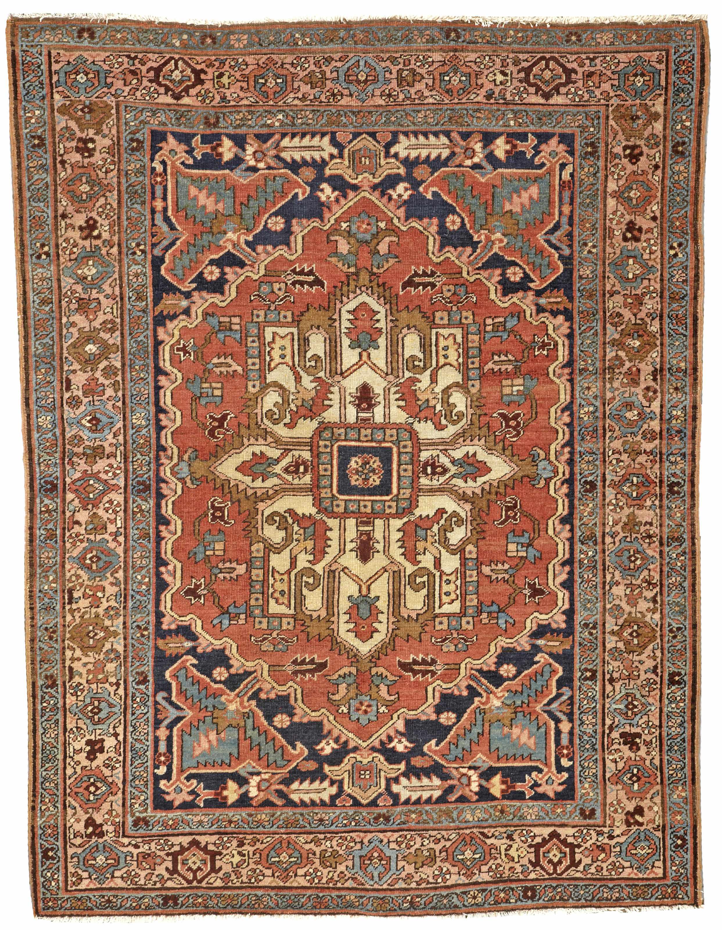 Appraisal: A Serapi rug Northwest Persialate th centurysize approximately ft in