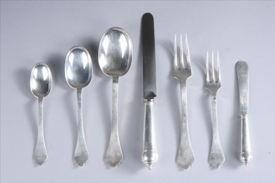 Appraisal: -PIECE ELIZABETH II SILVER FLATWARE SERVICE James Robinson London -