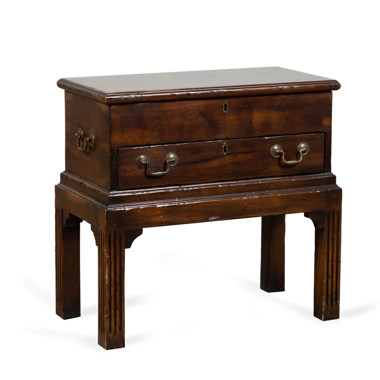 Appraisal: JOHN WIDDICOMB DIMINUTIVE GEORGIAN STYLE CHEST John Widdicomb American -