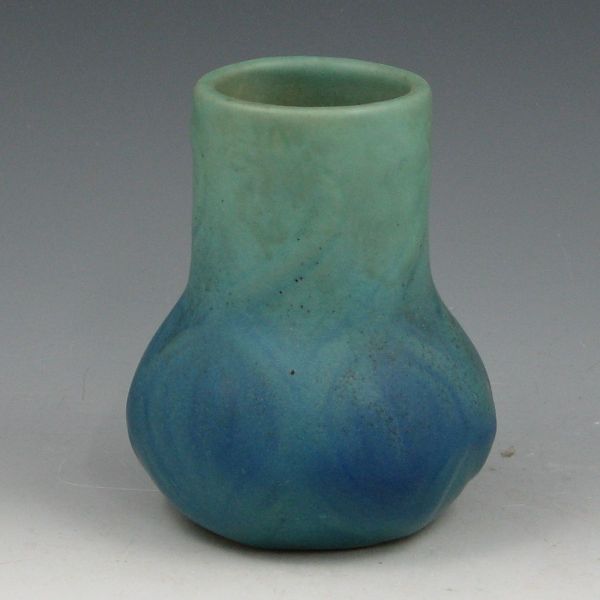 Appraisal: Early Van Briggle vase in dark and light blue with