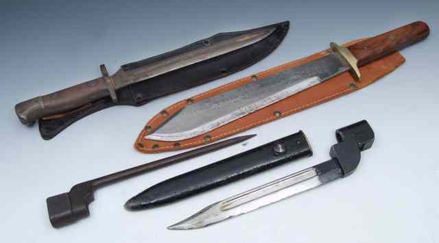 Appraisal: AN R A F AI I BAYONET together with a