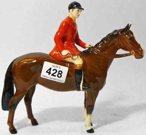 Appraisal: Beswick Huntsman on Horse small nip to horses ear