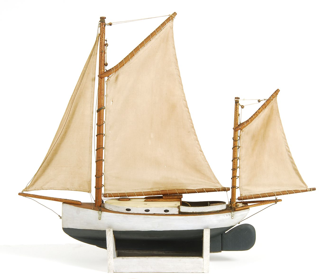 Appraisal: MODEL OF THE CATBOAT YAWL GYPSY OF MILFORD Early th