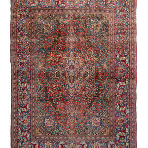 Appraisal: A Kirman Wool Rug feet inches x feet inches