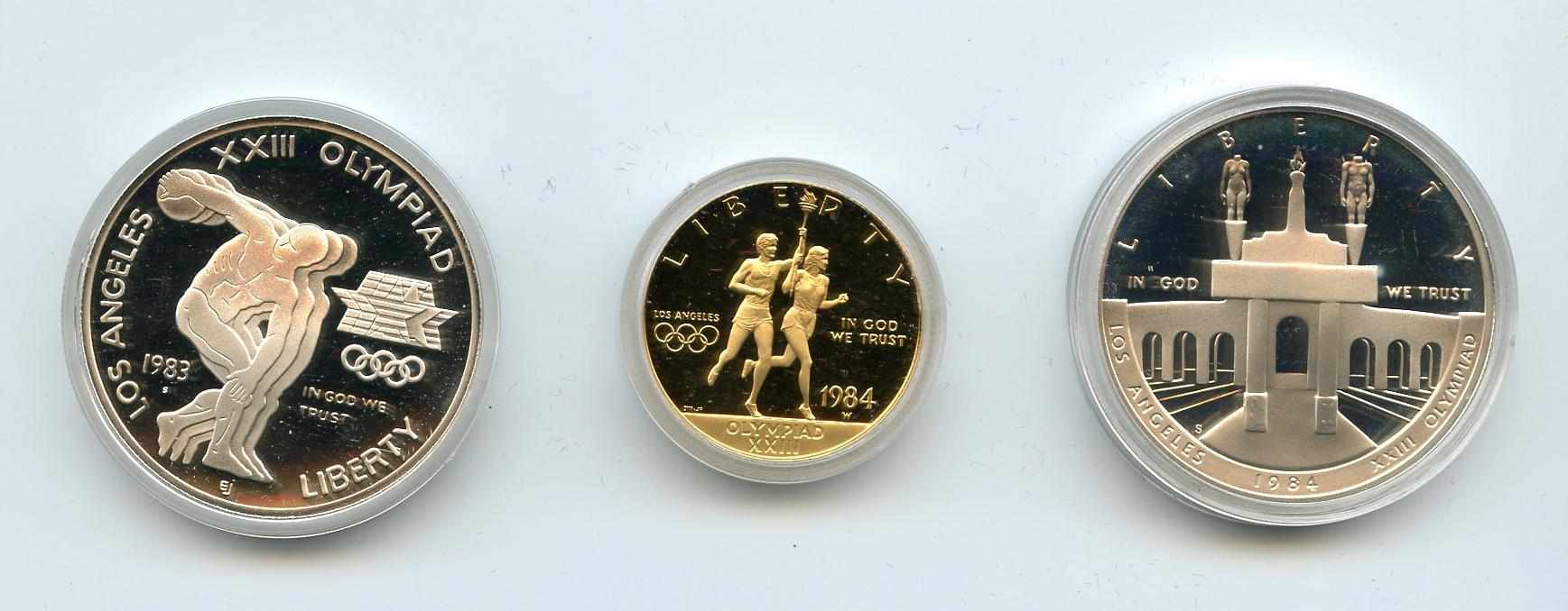 Appraisal: - Piece Olympic Proof Set Set contains -P and -P