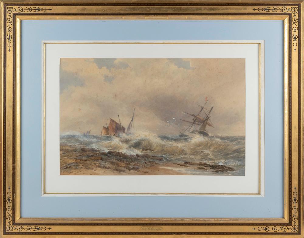 Appraisal: THOMAS BUSH HARDY UNITED KINGDOM FRANCE - IN DISTRESS WATERCOLOR