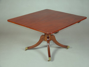 Appraisal: A Regency mahogany pedestal breakfast table early th century and