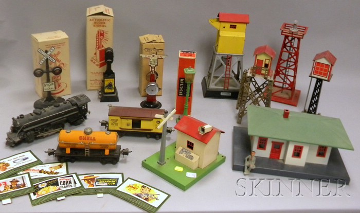 Appraisal: Group of Lionel O Gauge and Other Model Railroading Trains