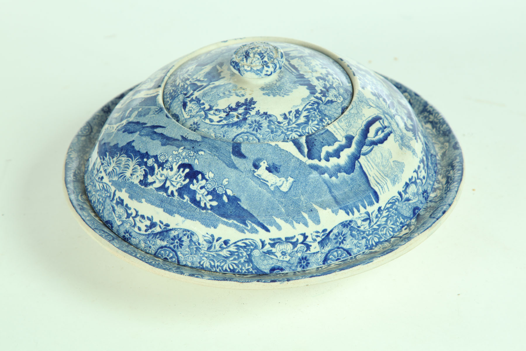 Appraisal: COVERED VEGETABLE DISH England st half- th century Attributed to