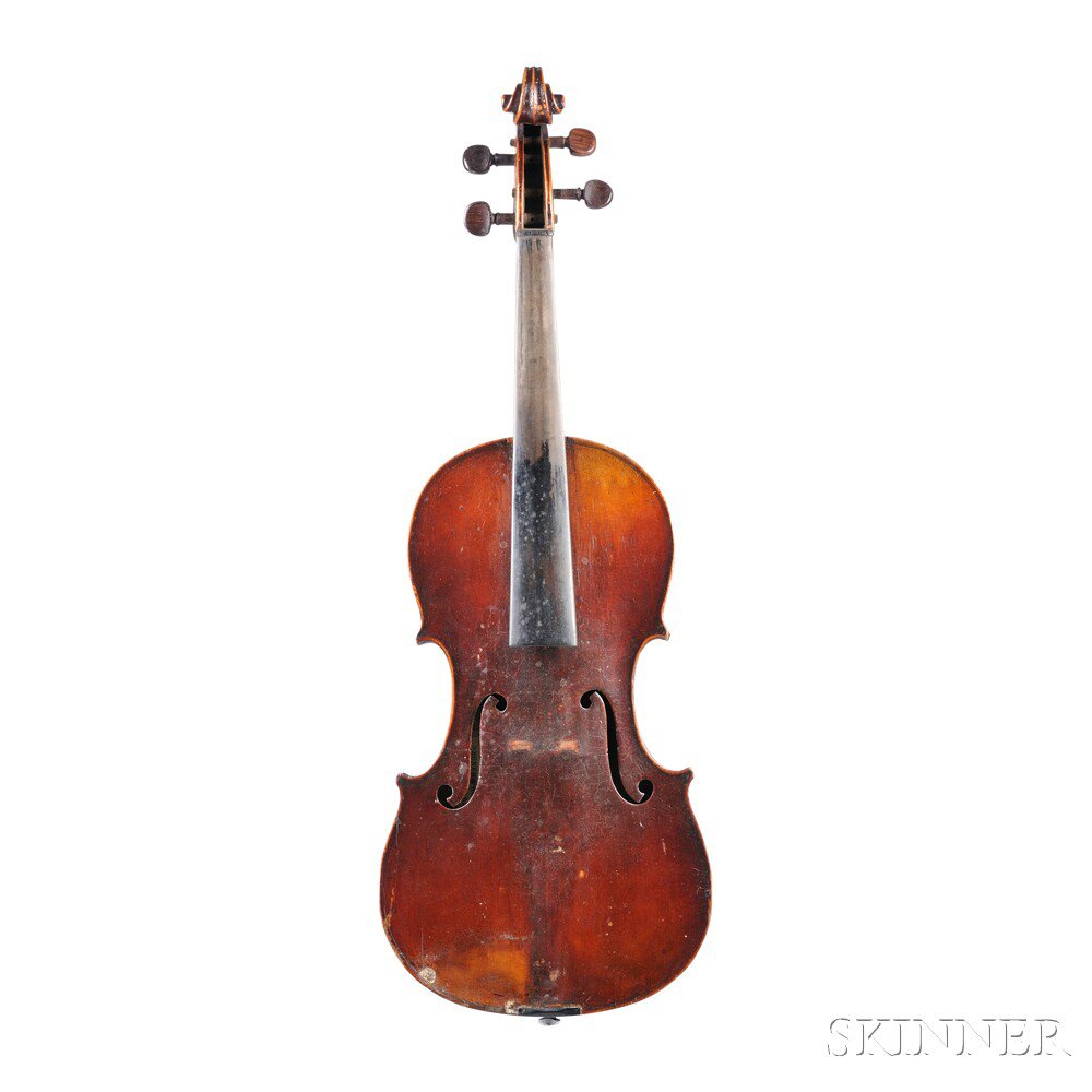 Appraisal: German Violin Neuner Hornsteiner Mittenwald labeled NEUNER HORNSTEINER MITTENWALD IN